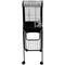 Show in main carousel: YML Villa Top Small Bird Cage with Wheeled Stand, Medium: 18 x 14 x 49-in, Black slide 4 of 4