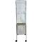 Show in main carousel: YML Tall Shell Top Small Bird Cage with Wheeled Stand, Large: 18 x 14 x 59-in, White slide 3 of 3