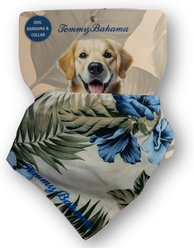 Tommy Bahama Pet Dog Bandana, Coconut, Large