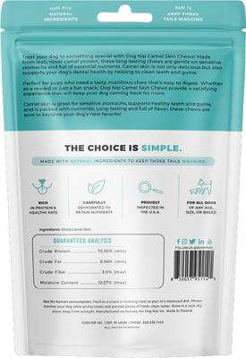 Show full view: Dog Nip Geese Camel Skin Natural Dog Chew Treats, 15-oz pouch slide 8 of 8