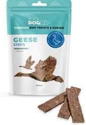 Dog Nip Geese Meat Strips High Protein Dehydrated Dog Treats, 10 count