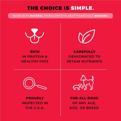 Show full view: Dog Nip Whole Geese Hearts High Protein Dehydrated Dog Treats, 3.52-oz pouch slide 4 of 8