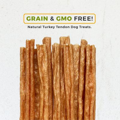 Show full view: Dog Nip Gobble Turkey Tendon Sticks High Protein Dehydrated Dog Treats, 6-oz pouch slide 3 of 7