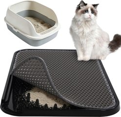 Coziwow Cat Litter Trapping Mat Double Layer Urine Proof