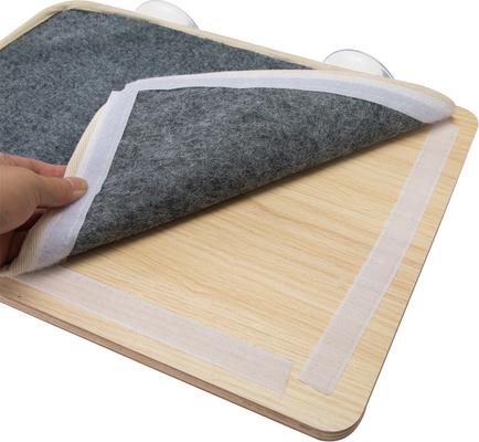 Show full view: Coziwow Cat Window Perch with Suction Cups, Natural Wood slide 8 of 12