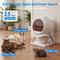 Show in main carousel: HONEYGUARDIAN Smart WiFi Self-Cleaning Automatic Cat Litter Box slide 6 of 9