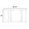 Show in main carousel: WAOWAO Clear Acrylic Auto-Close Safety Dog Gate, White, 47 to 57-in slide 4 of 11