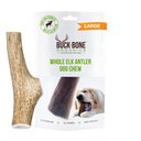 Buck Bone Organics Whole Elk Antler Dog Chews, 6 - 7 in