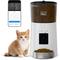 Show in main carousel: Penthouse Paws Smart HD Automatic Dog & Cat Feeder, White/Stainless Steel slide 1 of 10