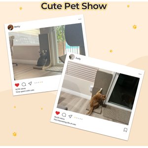 Coziwow L-Shaped Cat Scratcher Toy, Walnut