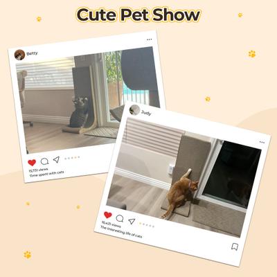 Show full view: Coziwow L-Shaped Cat Scratcher Toy, Walnut slide 9 of 11