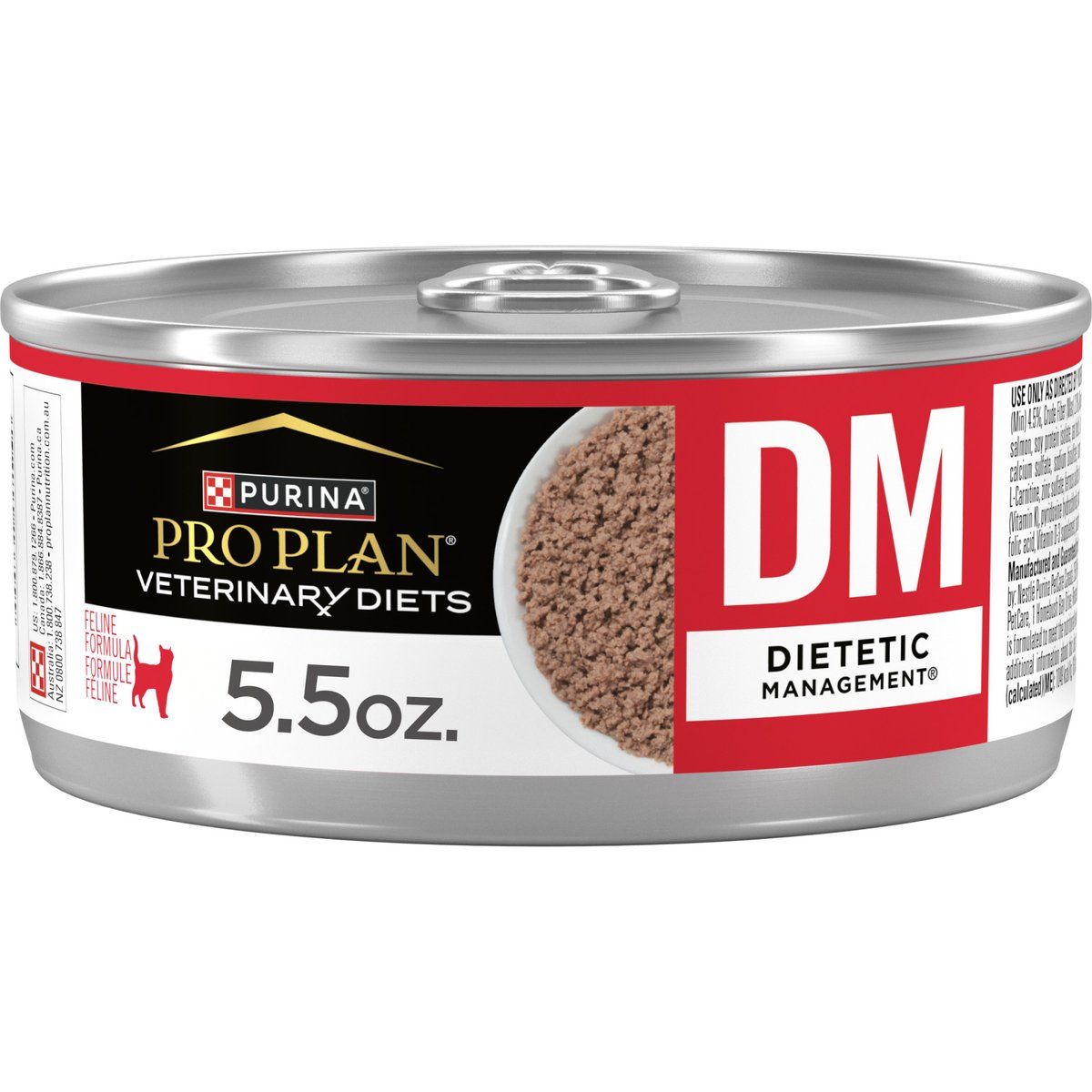 Purina DM Dietetic Management Formula Canned Cat Food, 5.5-oz