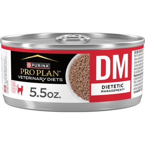 Purina Pro Plan Veterinary Diets DM Dietetic Management Wet Cat Food, 5.5-oz, case of 24