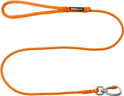 Non-stop Dogwear Trekking Rope Dog Leash, Orange, 2-m long, 6-mm wide