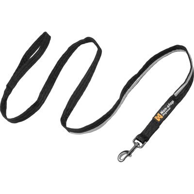 Non-stop Dogwear Non-stop Dogwear Strong Dog Leash, Black, 1.0-m long, 1-in wide