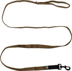 Non-stop Dogwear Solid WD Dog Leash, Olive, 2-m long, 1-in wide