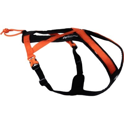 Non-stop Dogwear Non-stop Dogwear Rush Dog Harness, Black/Orange, 6: 22.0 to 34.3-in chest