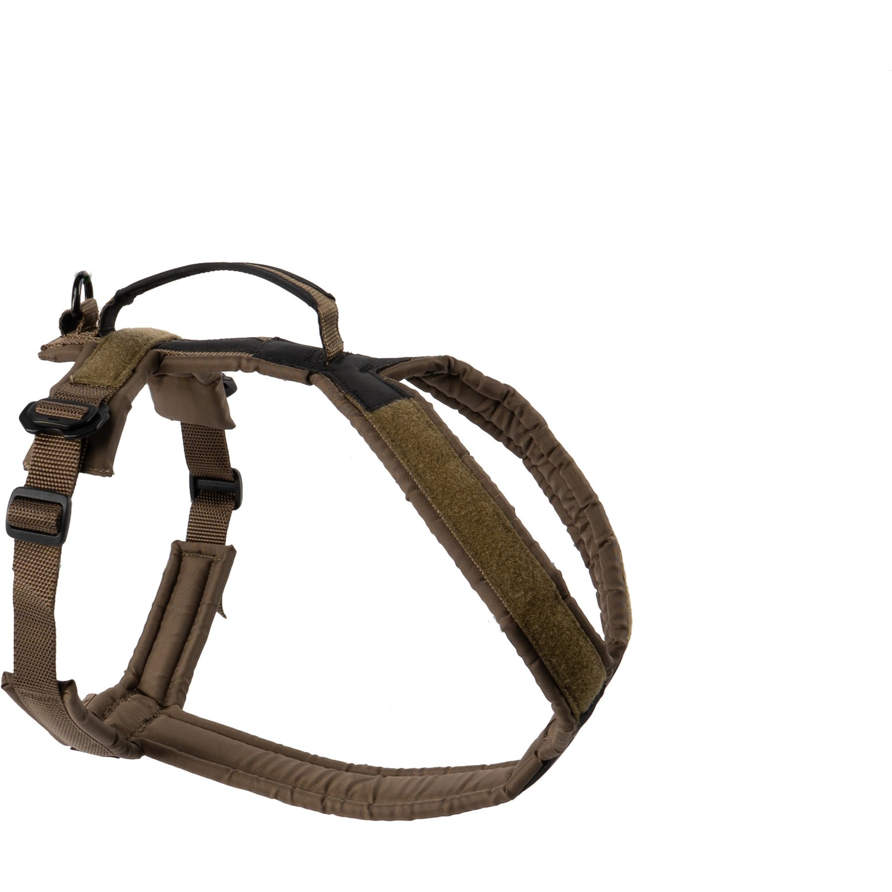 Non-stop Dogwear Line Grip WD Dog Harness, Olive, 5: 20.5 to 30.7-in chest