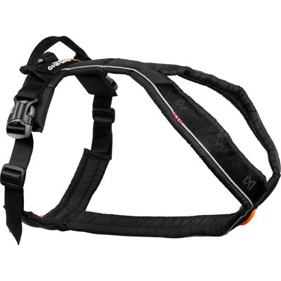Non-stop Dogwear Non-stop Dogwear Line Grip Dog Harness, Black, 7: 24.0 to 36.2-in chest