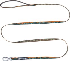 Non-stop Dogwear Rachel Pohl Edition Trail Quest Dog Leash, Teal/Oak, 2-m long, 15-mm wide