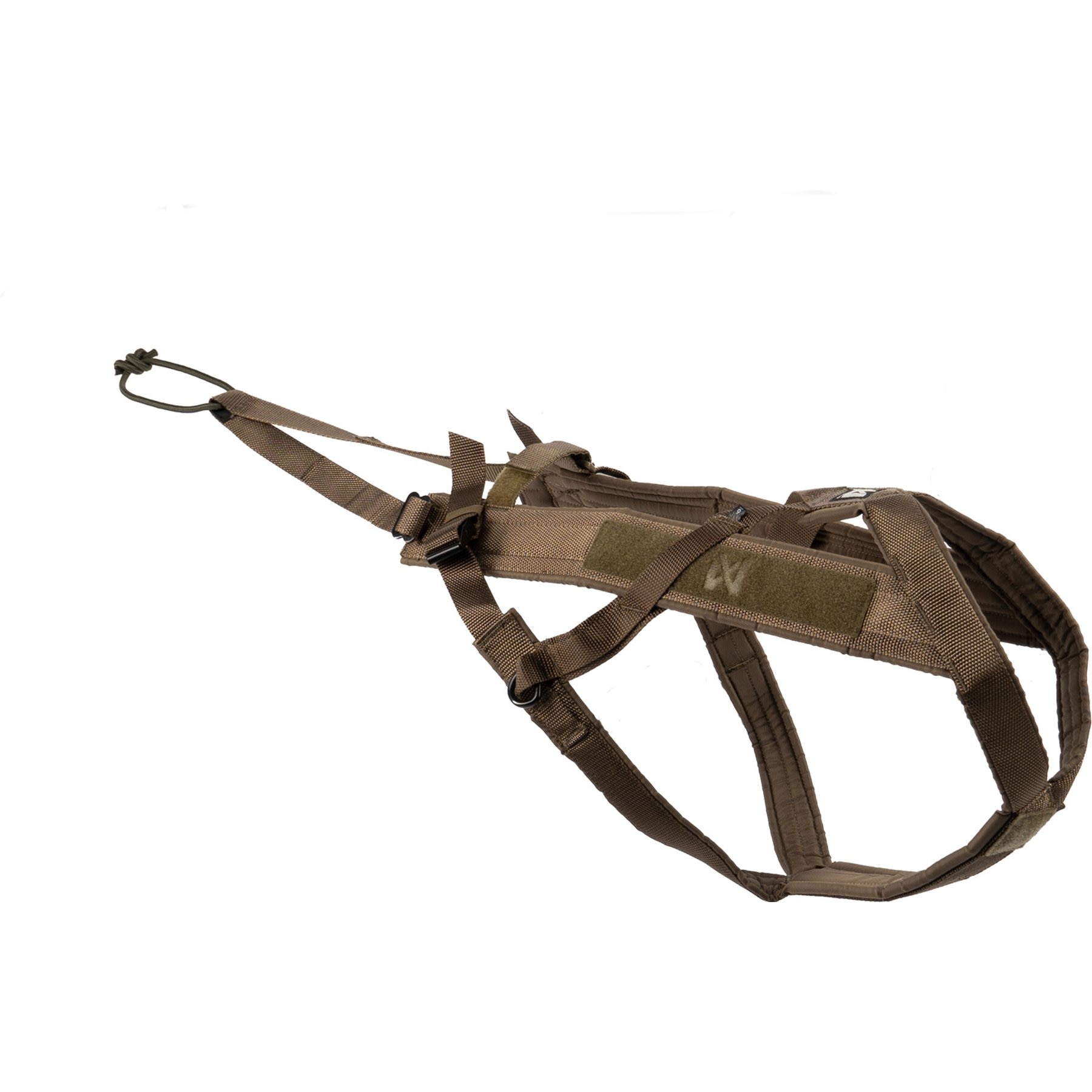 Non-stop Dogwear Freemotion WD Dog Harness, Olive, 5: 20.5 to 30.7-in chest