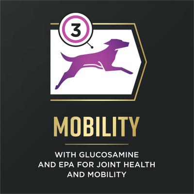 Show full view: Purina Pro Plan AdvantEDGE Senior Support Plus Shredded Blend Chicken & Rice Formula Dry Dog Food, 12-lb. bag slide 6 of 9