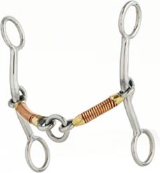Turn-Two Stainless Steel Copper Lifesaver Lite Lifter Horse Bit, 5-in