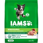 Iams Proactive Health Minichunks with Real Chicken & Whole Grains Dry Dog Food, 15-lb bag
