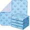 Show in main carousel: PetsWorld Washable Dog Potty Pads, Blue, 4 count, Unscented, 34 x 36-in slide 1 of 7