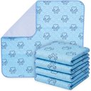 PetsWorld Washable Dog Potty Pads, 34 x 36-in, 4 count