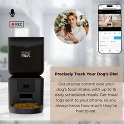 Penthouse Paws Smart Maxx HD Dog & Cat Feeder, Black slide 2 of 7
