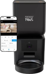 Penthouse Paws Smart Maxx HD Automatic Dog & Cat Feeder, Black slide 2 of 8