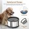 Show in main carousel: UPSKY Non-skid Stainless Steel Slow Feeder Dog Water Bowl with Anti-Slip Mat, 1.6-gal, Black slide 4 of 8
