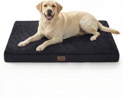 Bedsure Orthopedic Dog Crate Bed Mat with Removable Machine Washable Cover, Black, XX-Large slide 1 of 7