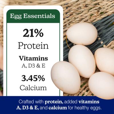 Show full view: Nutrena NatureWise Egg Producer 21% Protein Layer Pellet Chicken Feed, 50-lb bag slide 4 of 11