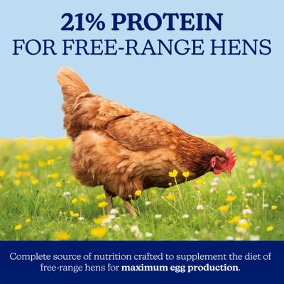 Show full view: Nutrena NatureWise Egg Producer 21% Protein Layer Pellet Chicken Feed, 50-lb bag slide 3 of 11