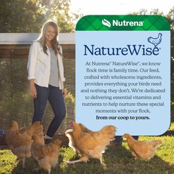 Nutrena NatureWise Chick Starter Grower 18% Protein Crumble Chicken Feed, 40-lb bag slide 2 of 9