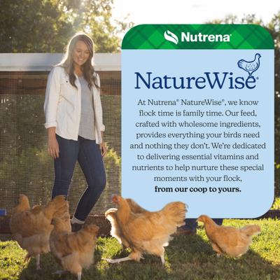 Show full view: Nutrena NatureWise All Flock 20% Protein Pellet Chicken Feed, 40-lb bag slide 9 of 11