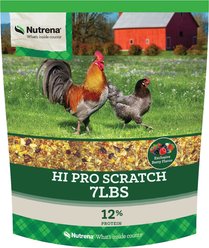 Nutrena Hi Pro Chicken 12% Protein Scratch Grains & Protein Pellets, 7-lb bag