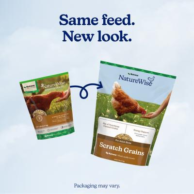 Show full view: Nutrena NatureWise Chicken 7.5% Protein Scratch Grains, 7-lb bag slide 2 of 11