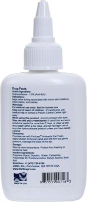 Show full view: Forticept Anti-Itch Ear Infection Treatment Drops for Dogs & Cats, 2-fl oz bottle slide 9 of 11