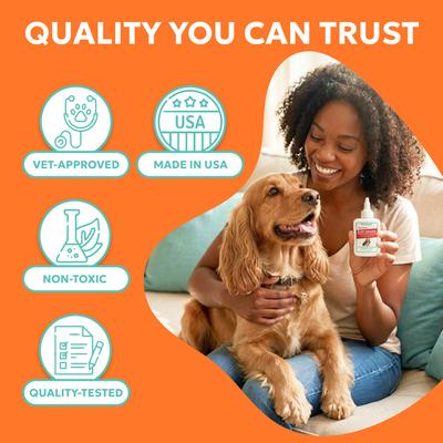 Show full view: Forticept Anti-Itch Ear Infection Treatment Drops for Dogs & Cats, 2-fl oz bottle slide 7 of 11