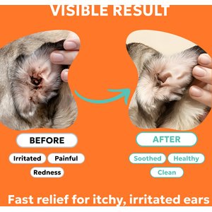 Forticept Anti-Itch Ear Infection Treatment Drops for Dogs & Cats, 2-fl oz bottle
