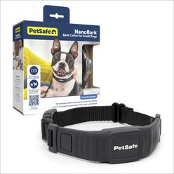 Petsafe NanoBark Collar by PetSafe Rechargeable Dog Bark Collar, Black