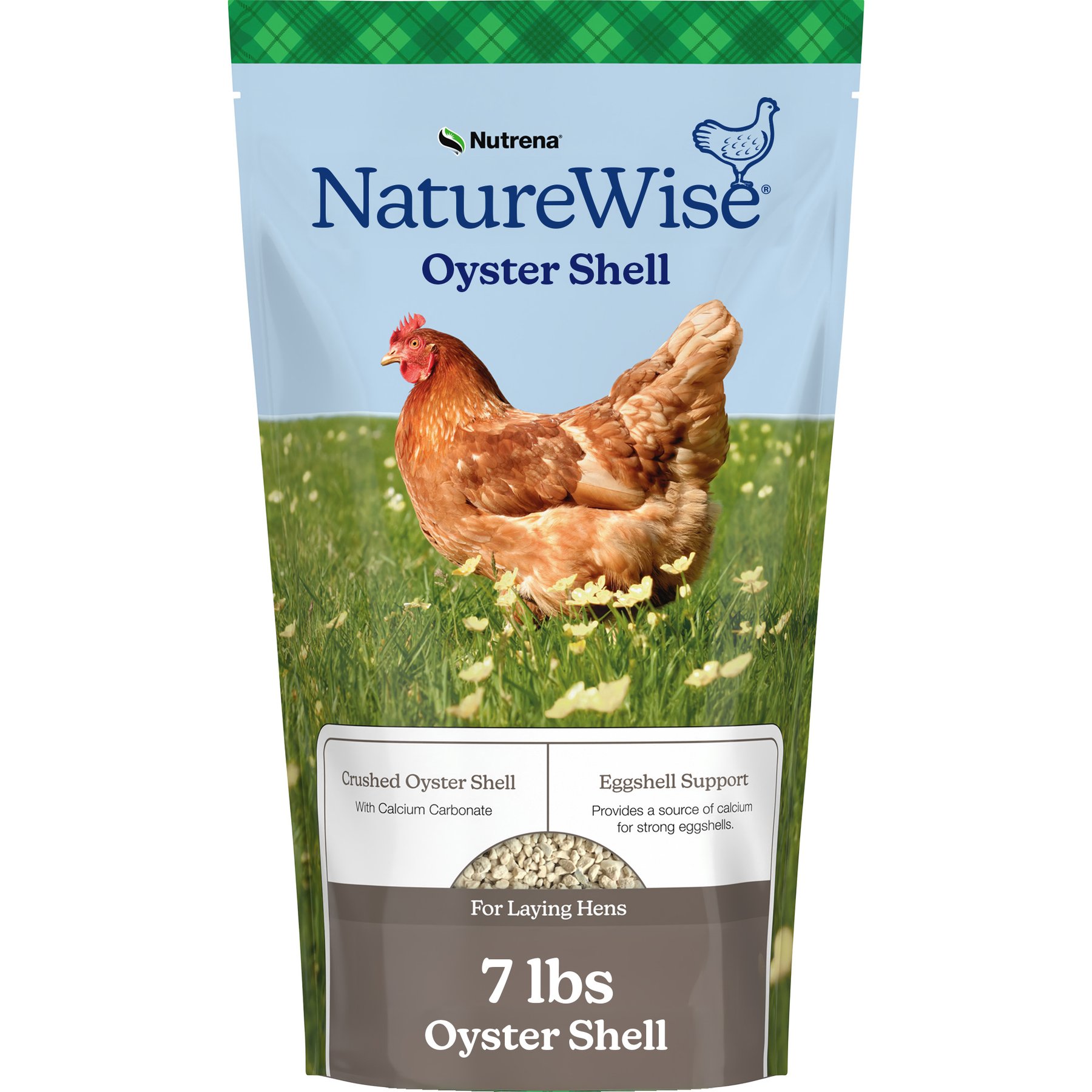 Nutrena NatureWise Oyster Shell Poultry Supplement, 7-lb bag