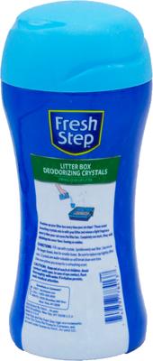 Show full view: Fresh Step Fresh Scent Cat Litter Deodorizing Crystals, 15-oz bottle & Fresh Steps Fresh Scented Non-Clumping Crystal Cat Litter, 8-lb bag slide 9 of 10