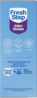 Show full view: Fresh Step Multi-Cat Extra Strength Scented Clumping Cat Litter, 14-lb slide 10 of 13