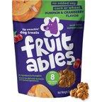 Fruitables Pumpkin & Cranberry Flavor Crunchy Dog Treats, 7-oz bag