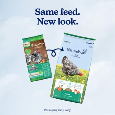 Show full view: Nutrena NatureWise Layer 17% Protein Pellet Chicken Feed, 50-lb bag slide 2 of 11