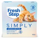 Fresh Step Simply Unscented Clumping Clay Cat Litter, 14-lb box